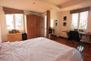 High floor, good natural light bedroom apartment for rent in Tay Ho, Hanoi
